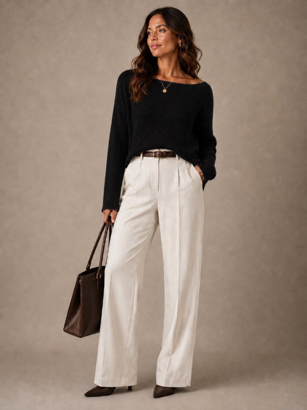 Eileen Fisher XS 100% linen sweater top - Picture 2 of 8